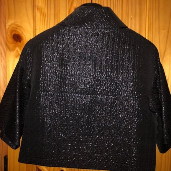 Stunning BCBGMAZAZRIA Black Bolero Jacket - Picture 3 of 3